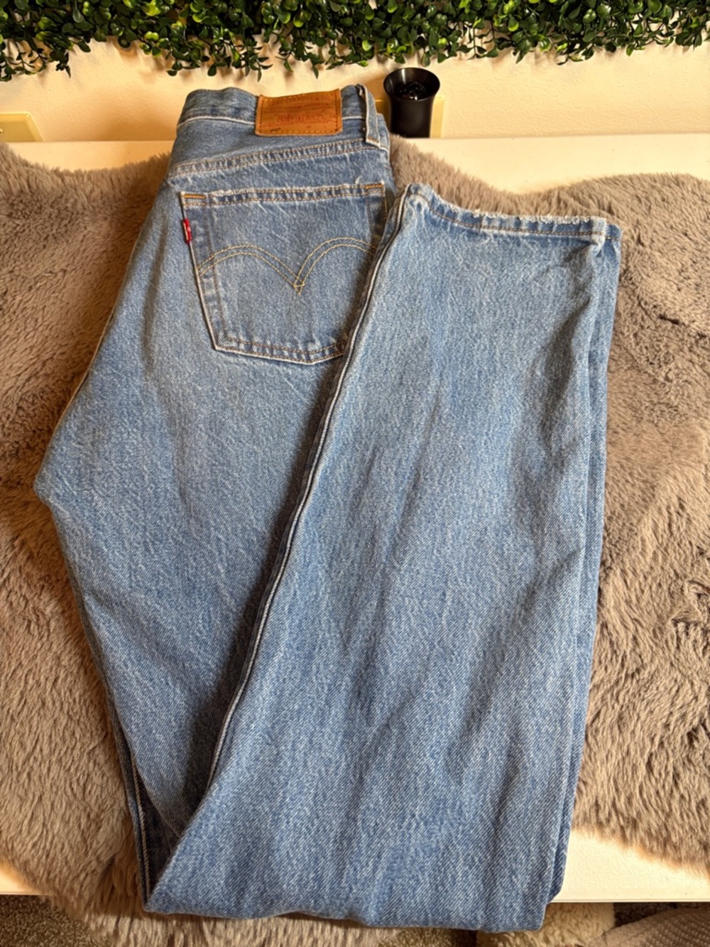 Levi's 501 Straight Leg Jeans 26 x 32